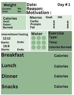 Weight Loss Planner